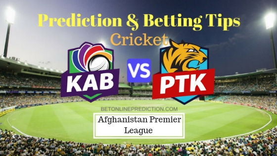 Kabul Zwanan vs Paktia Royals 20th T20 Team, Team News, Winner Prediction 18th October 2018