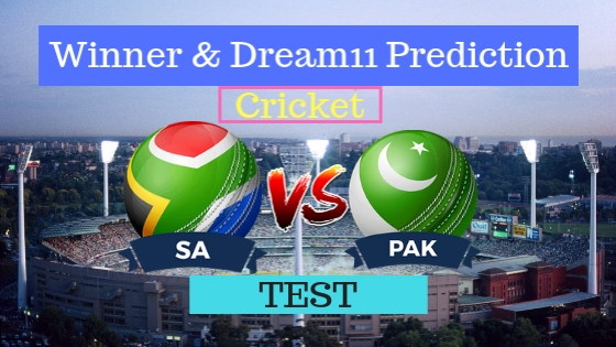 South Africa vs Pakistan 1st TEST Team, Team News, Winner Prediction 26th December 2018