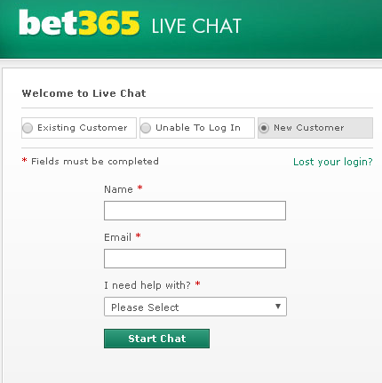 Bet365 Chat