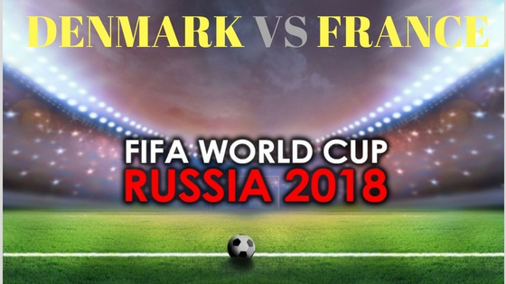 Denmark vs France Fifa World Cup match