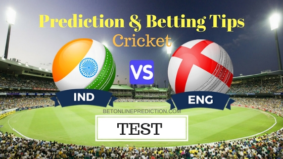 India vs England 5th TEST Prediction and Free Betting Tips 7th September 2018