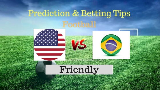Usa vs Brazil Prediction and Free Betting Tips 8th September 2018