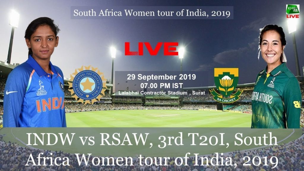 India Women vs South Africa Women RSA Tour IND
